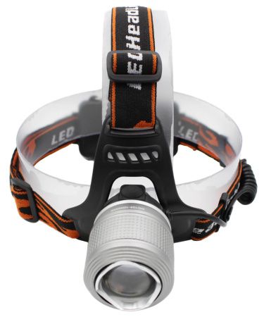 Налобный фонарь X-Balog 2199, PL104, Акк., T6, белый и теплый