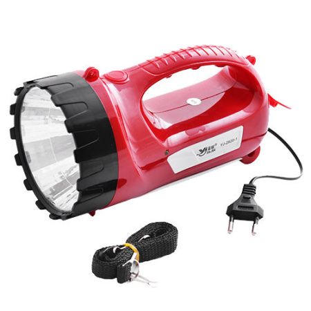 Ручной фонарь Yajia YJ-2820-1, Аккумулятор, 1LED+19LED, Боковая подсветка