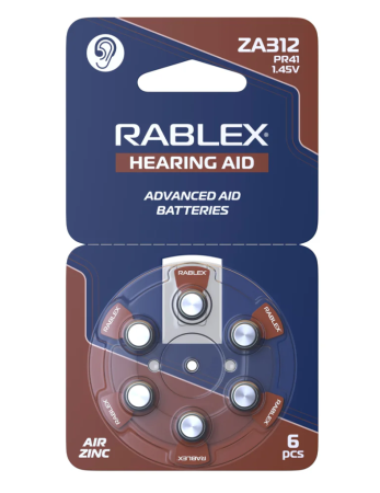 Батарейки-Таблетки Rablex ZA312