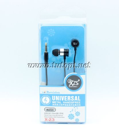 Вакуумные наушники-гарнитура XZS X-23 с микрофоном