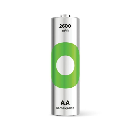 Аккумулятор GP Recyko 2600mAh Eco, Ni-MH AA, 1.2V, 2.4A, LSD70-5, Box 4шт.