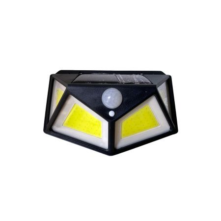 Настенный фонарь c солнечной панелью /датчик -движения-освещения HS-8010A - 180LED + solar / WD429