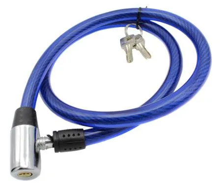Велосипедный замок N-4 длинный, толстый, лазерный ключ