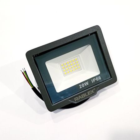 Прожектор Светодиодный Rablex RB520 20W LED IP66 6000K (12см*10см)