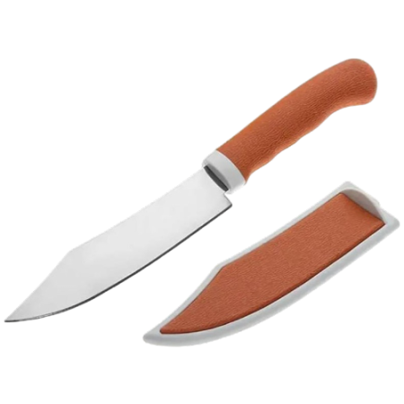 Нож кухонный с чехлом L9, 18см