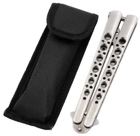 Нож бабочка Тренировочная Metalic AK6 нож бабочка