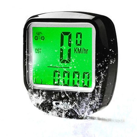 Велокомпьютер SD-568 с подсветкой экрана, waterproof, 23 функции (блистер)