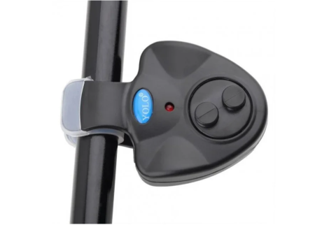 Сигнализатор поклевки Электронный YOLO черный/для рыбалки / 7366