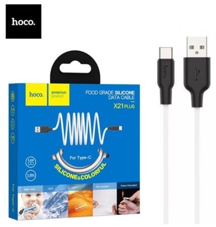 Кабель USB HOCO X21 Plus Type-C
