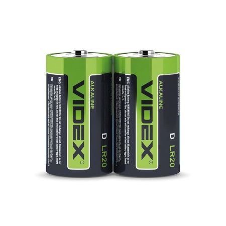 Батарейка Videx LR20P(D) / Alkaline