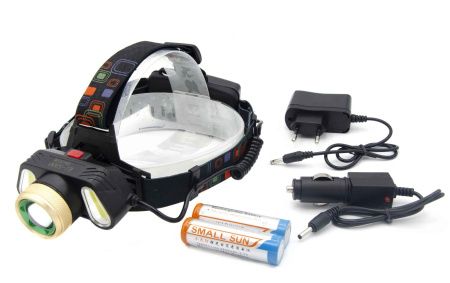 Налобный фонарь X-Balog WD471, WD124, Акк., T6+Cob