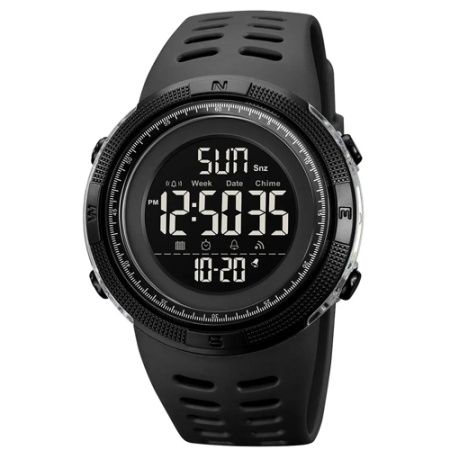 Часы наручные SKMEI 2070BKBK, BLACK-BLACK, 9282