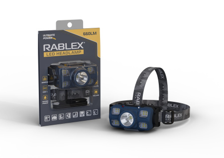 Налобный фонарь Rablex RB963, жёлтый+белый+красный, 1хT6+4хCOB, Sensor, аккум, Type-C Налобный фонарь Rablex RB963, жёлтый+белый+красный, 1хT6+4хCOB, Sensor, аккум, Type-C