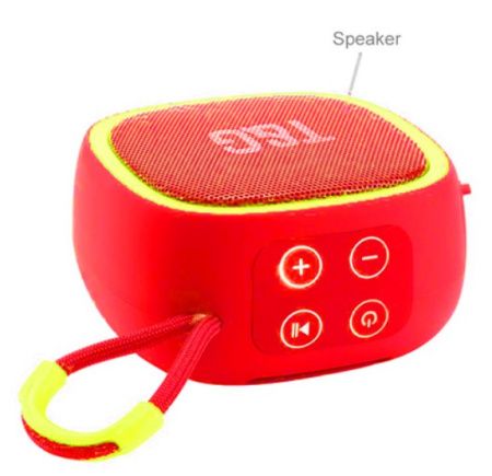 Портативная беспроводная колонка TG659, Bluetooth, Red Портативная беспроводная колонка TG659, Bluetooth, Red