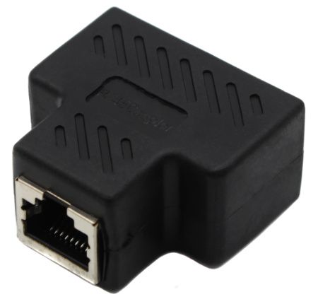 Двойник Разветвитель RJ45 LAN "коробочка"