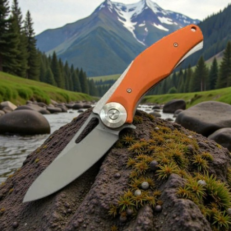 Нож складной Toucan D2, Orange