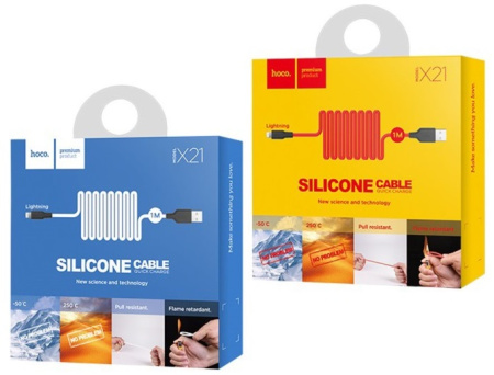 Кабель USB HOCO X21 Lightning (Iphone) Кабель USB HOCO X21 Lightning (Iphone)