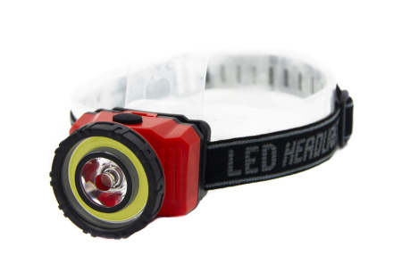 Налобный фонарь T838, WD306, 3R3xAAA, 3WxCOB, 1WxLED