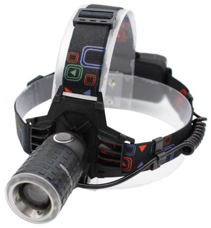 Налобный фонарь X-Balog WD113, Акк., 1xT6, 1xCob