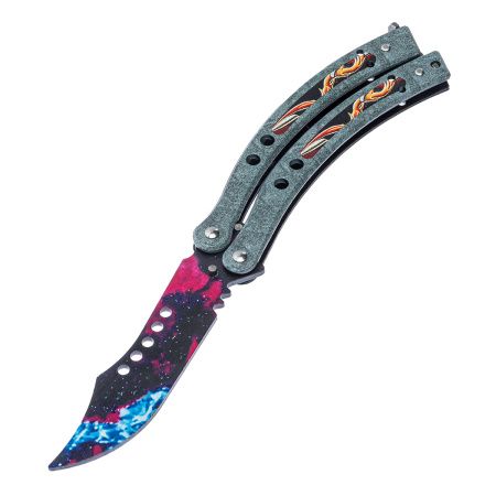 Нож бабочка Тренировочная A1067 нож бабочка