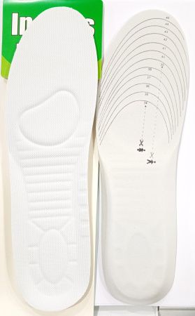 #2 Стельки спортивные  мягкие Insoles Health №2 универсальные БЕЛЫЕ