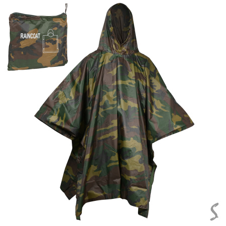 Плащ-палатка 100*140см R95142 Камуфляж