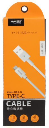 Кабель USB Naisu NS-L02 Type-C Кабель USB Naisu NS-L02 Type-C