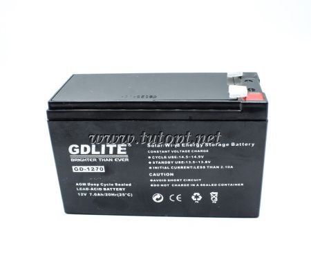 Аккумулятор GDLITE GD1270 12V 7.0Ah  / UKC / Аккумуляторная батарея / Свинцово-кислотная (SLA)