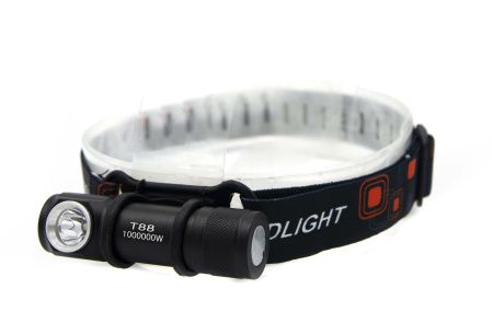 Налобный фонарь Police 2155-XPE, Li-Ion аккум., магнит, ЗУ USB