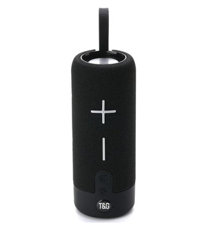 Bluetooth-колонка TG619C с RGB подсветкой, speakerphone, радио, чёрный