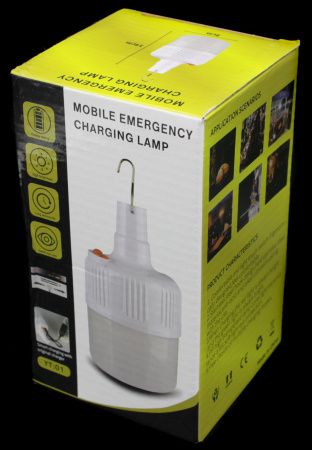 Фонарь для кемпинга YT-01, BK-1820, 1x18650, 7130