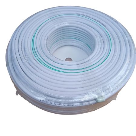 Коаксиальный кабель EUROSKY RG-6U 64% 100м 75Ohm, / белый / антенный/ телевизионный Коаксиальный кабель EUROSKY RG-6U 64% 100м 75Ohm, / белый / антенный/ телевизионный