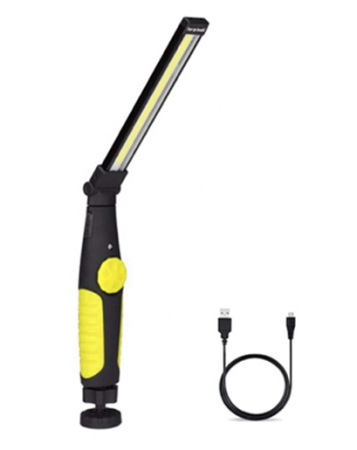 Фонарь для кемпинга W55-COB, Li-Ion аккумулятор, магнит, ЗУ microUSB