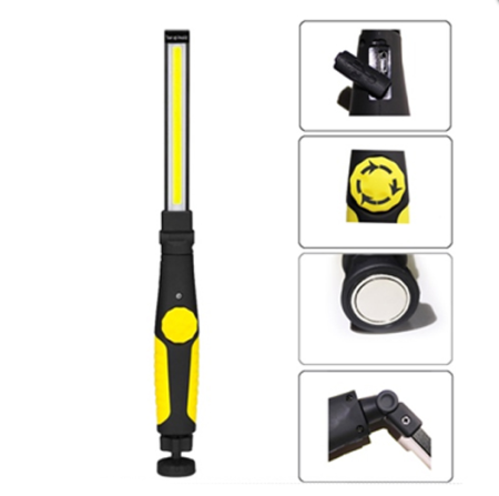 Фонарь для кемпинга W55-COB, Li-Ion аккумулятор, магнит, ЗУ microUSB