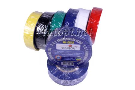 Изолента STENSON стенсон 25м ассорти MH-0028