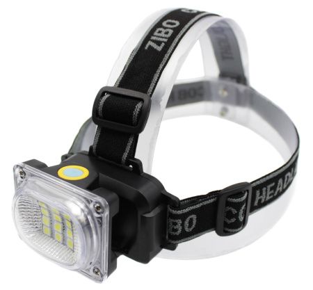 Налобный фонарь ZB-6659, 3R3xAAA, LED, 2 цвета луча