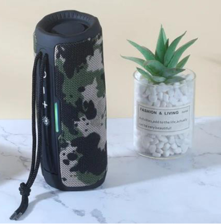Портативная беспроводная колонка TG365, c функцией speakerphone, радио, camouflage 