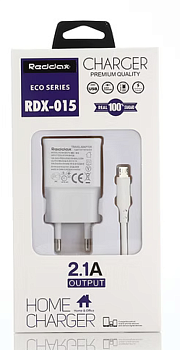 Сетевое зарядное устройство REDDAX RDX-015, 10W, Type-C, White