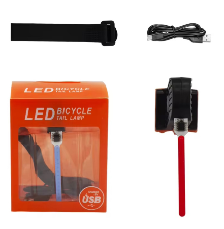 Велофонарь 8821-LED, Li-Ion аккум., ЗУ micro USB