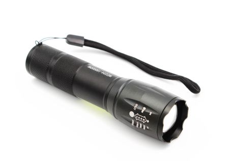 Ручной фонарь Police WD234, Li-ion 18650, 1×T6, Боковая подсветка, microUSB