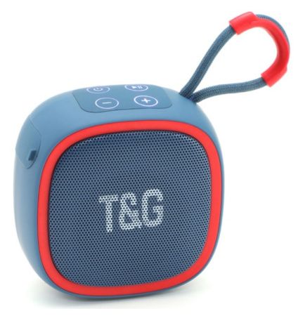 Портативная беспроводная колонка TG659, Bluetooth, Blue