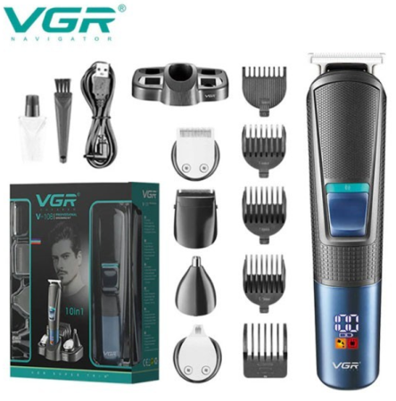 Машинка для стрижки волоc и бороды VGR V-108
