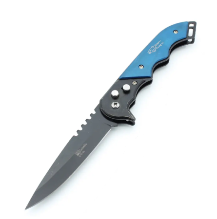 Нож выкидной Columbia Синяя пантера A515