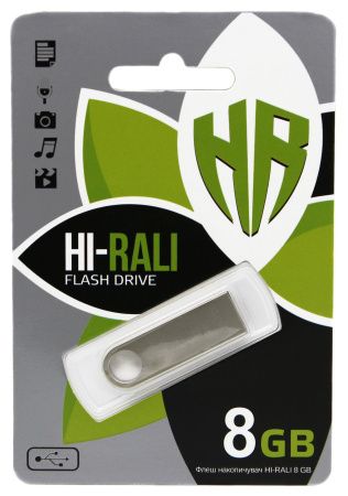 USB флеш накопитель Hi-Rali 8GB/ HI-8GBSH (Гарантия 3года)