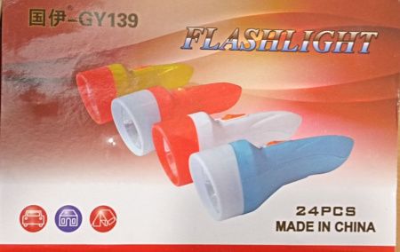 Ручной фонарь GY139, 3xAG10