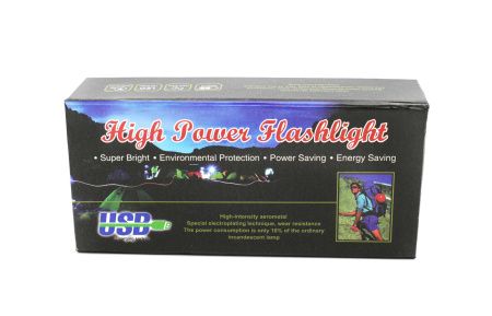 Ручной фонарь Police RB233, Li-ion 18650, 1×T6, microUSB, 10000W