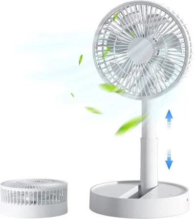 Вентилятор настольный складной USB мини-вентилятор Folding Fan с аккум. (WX6505)