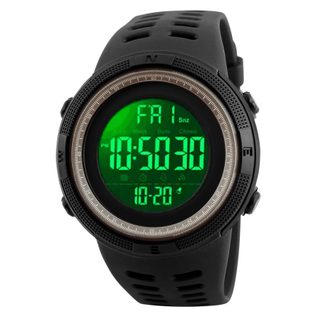 Часы наручные SKMEI 1251BN,BLACK-BROWN, 11512