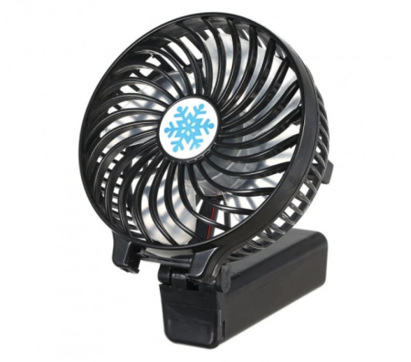 Вентилятор ручной с ручкой аккумуляторный HF-308/ 3288 / WX 6509