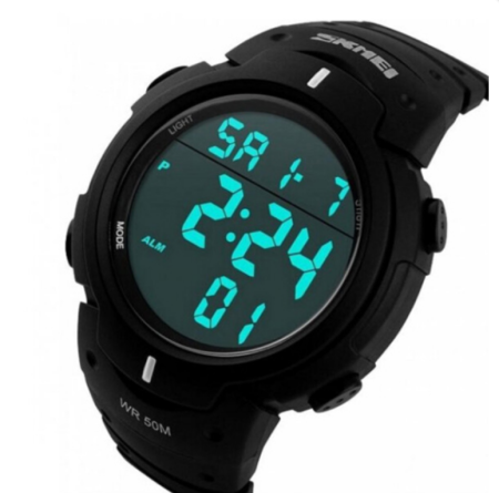 Часы наручные SKMEI 1068BK, BLACK, 6016